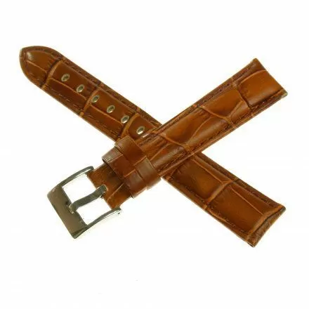 Pasek DILOY Superior 368.19.03 Skórzany Brązowy 19 mm - GRATIS dwa teleskopy i narzędzie