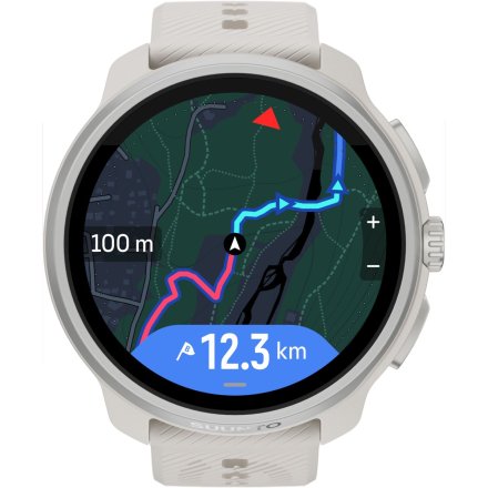 SUUNTO Race 2 Feather Gray SS051201000 szary zegarek do biegania i treningów