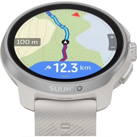 SUUNTO Race 2 Feather Gray SS051201000 szary zegarek do biegania i treningów