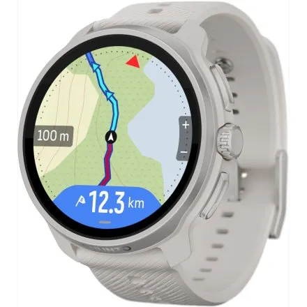 SUUNTO Race 2 Feather Gray SS051201000 szary zegarek do biegania i treningów