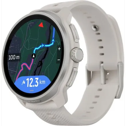 SUUNTO Race 2 Feather Gray SS051201000 szary zegarek do biegania i treningów