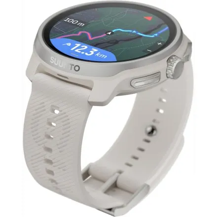 SUUNTO Race 2 Feather Gray SS051201000 szary zegarek do biegania i treningów