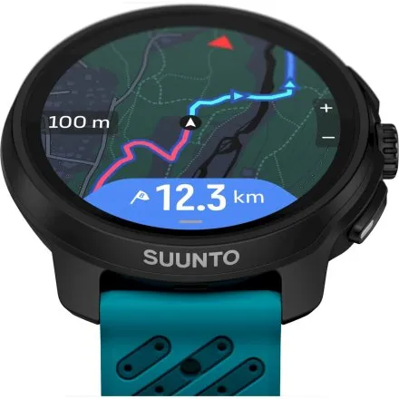 SUUNTO Race 2 Wave Blue SS051242000 niebieski zegarek do biegania i treningów