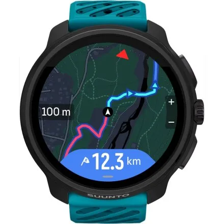 SUUNTO Race 2 Wave Blue SS051242000 niebieski zegarek do biegania i treningów