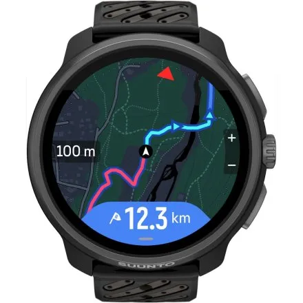 SUUNTO Race 2 titanium black SS051202000 czarny tytanowy zegarek do biegania i treningów
