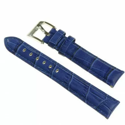 Pasek DILOY Superior 368.26.05 Skórzany Granatowy 26 mm - GRATIS dwa teleskopy i narzędzie