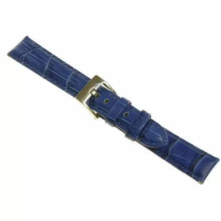 Pasek DILOY Superior 368.26.05 Skórzany Granatowy 26 mm - GRATIS dwa teleskopy i narzędzie