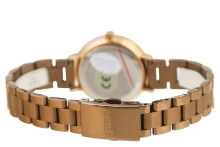 Brązowy damski zegarek z bransoletą PACIFIC X6099-03