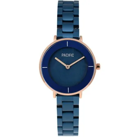 Niebieski damski zegarek z bransoletą PACIFIC X6099-04