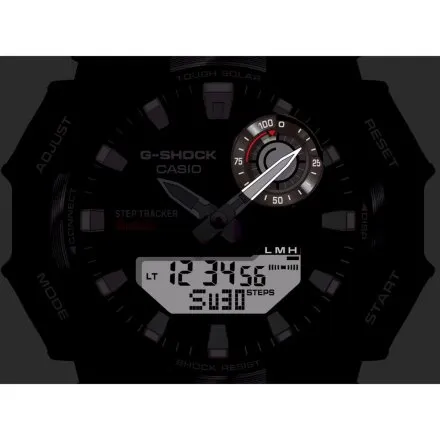 Czarny zegarek Casio G-SHOCK GA-B010-1AER Bluetooth Krokomierz