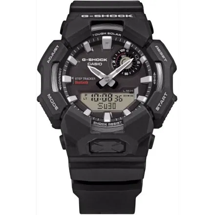 Czarny zegarek Casio G-SHOCK GA-B010-1AER Bluetooth Krokomierz