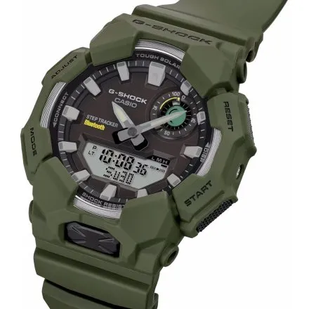 Zielony zegarek Casio G-SHOCK GA-B010-3AER Bluetooth Krokomierz