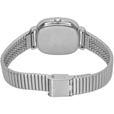 Srebrny zegarek damski Casio Classic kwadratowy retro LTP-B166D-2AVEF