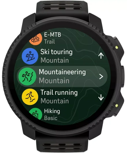 SUUNTO VERTICAL 2  ALL BLACK SS051204000 czarny zegarek outdoorowy