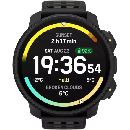 SUUNTO VERTICAL 2  ALL BLACK SS051204000 czarny zegarek outdoorowy