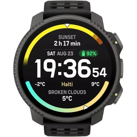 SUUNTO VERTICAL 2 TITANIUM BLACK SS051208000 czarny zegarek tytanowy outdoorowy