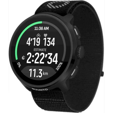 SUUNTO Run All Black czarny zegarek do biegania SS051109000