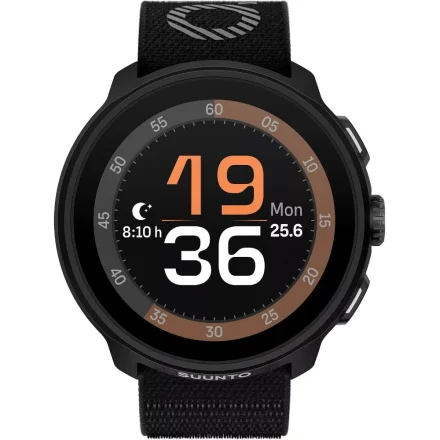 SUUNTO Run All Black czarny zegarek do biegania SS051109000