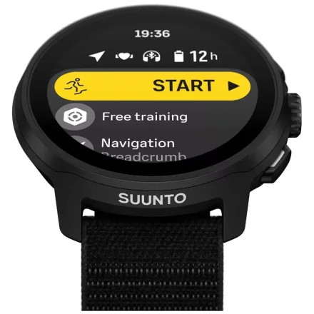 SUUNTO Run All Black czarny zegarek do biegania SS051109000