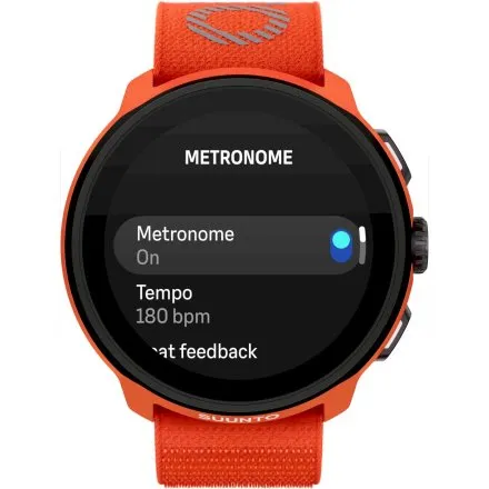 SUUNTO Run Coral Orange pomarańczowy zegarek do biegania SS051112000