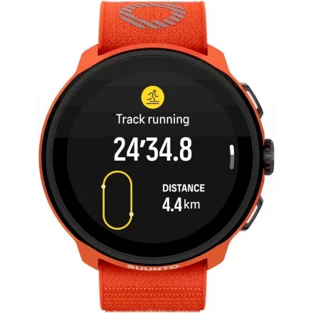 SUUNTO Run Coral Orange pomarańczowy zegarek do biegania SS051112000