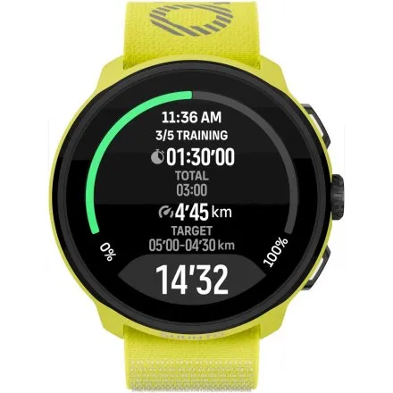 SUUNTO Run Lime zielony zegarek do biegania SS051111000