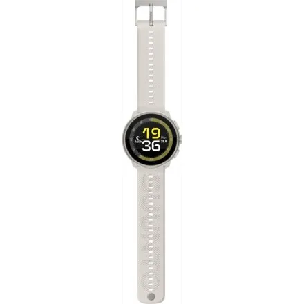 SUUNTO Run Frost Gray szary zegarek do biegania z silikonowym paskiem SS051273000