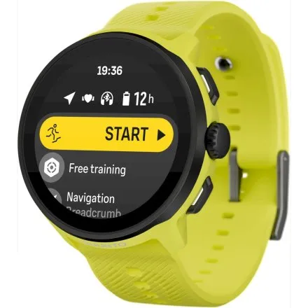 SUUNTO Run Lime zielony zegarek do biegania z silikonowym paskiem SS051274000