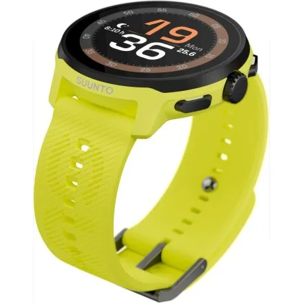 SUUNTO Run Lime zielony zegarek do biegania z silikonowym paskiem SS051274000