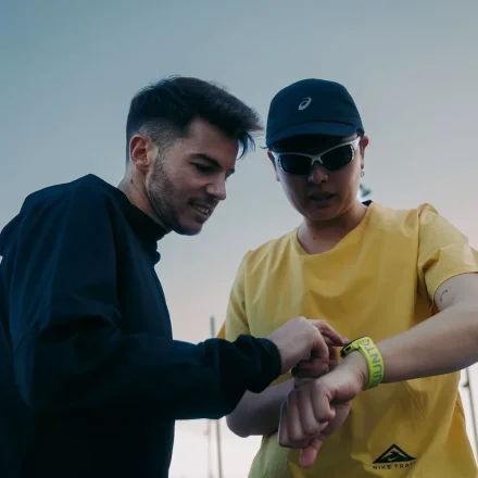 SUUNTO Run Lime zielony zegarek do biegania z silikonowym paskiem SS051274000