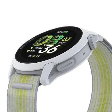 COROS Pace 4 Biały nylonowy ultralekki smartwatch sportowy AMOLED GPS WPACE4.N-WHT