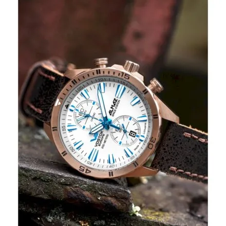 Zegarek Męski 6S11-320B676 Brązowy Vostok Europe Almaz Space Station 320B676