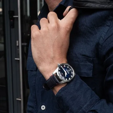 Vostok Europe N1 Rocket Compact NH35A-125A748 zegarek automatyczny męski niebieski