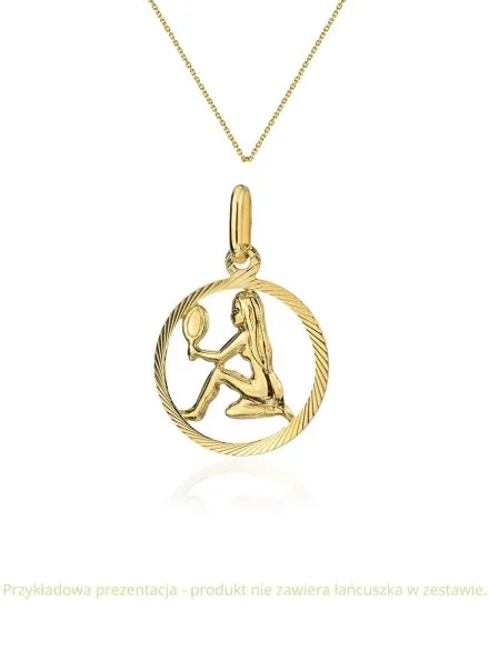 Zawieszka złota znak zodiaku PANNA  • Złoto 585 0.65 g