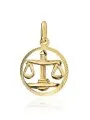 Zawieszka złota znak zodiaku WAGA • Złoto 585 0.71 g