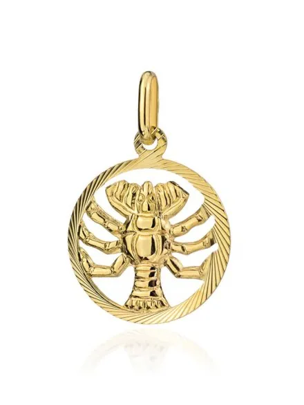 Zawieszka złota znak zodiaku RAK • Złoto 585 0.84 g