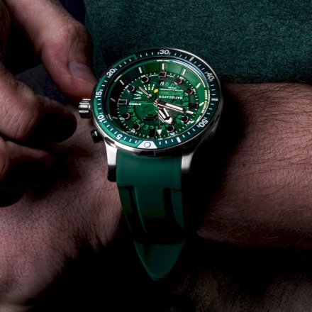 Vostok Europe Batiscafos Hybrid brązowy PX84-511A770 zegarek Diver 300m Tryt