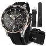 Vostok Europe Batiscafos Hybrid skóra-silikon PX84-511E769 zegarek Diver 300m Tryt