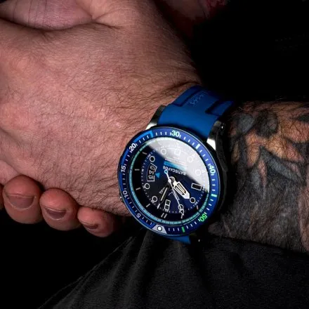 Vostok Europe Batiscafos Automatic niebieski zegarek Diver 300m