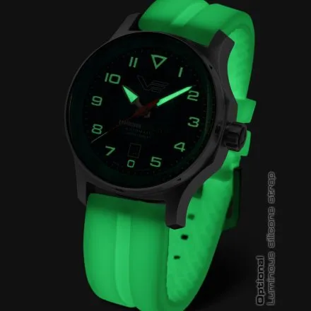 Vostok Europe South Pole NH35-592A759 brązowy zielony zegarek automatyczny 200m