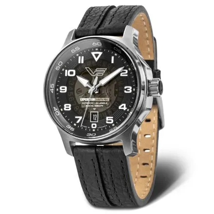 Vostok Europe South Pole NH35-592A758 czarny zegarek automatyczny 200m