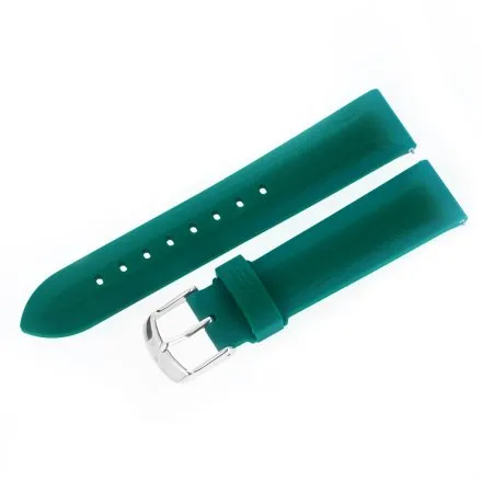Pasek do zegarka Vostok Europe Vilnele Silikon (E752) zielobny stalowa klamra