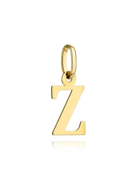 Zawieszka złota literka Z • Złoto 585 0.22 g
