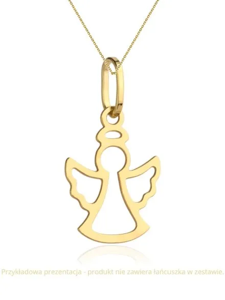 Złota zawieszka złota Aniołek pr. 585 • Złoto 585 0.30 g