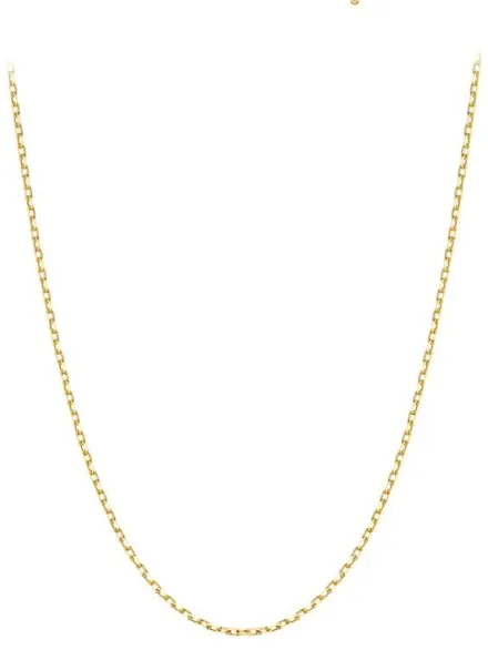 Łańcuszek złoty splot ankier 42+3 cm z przedłużką • Złoto 585 0.80 g