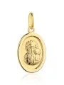 Medalik Matka Boska Częstochowska złoty owal pr. 585 • Złoto 585 1.01 g