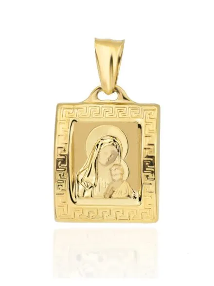 Medalik Matka Boska w obrazie pr. 585 • Złoto 585 0.99 g