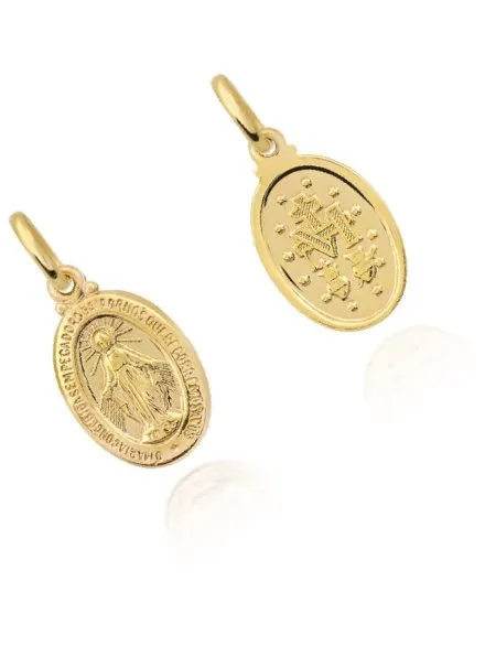 Cudowny Medalik zawieszka średni pr. 585 • Złoto 585 1.06 g