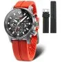 Vostok Europe South Pole Solar VR42-592A761 - czerwony zegarek męski 200m