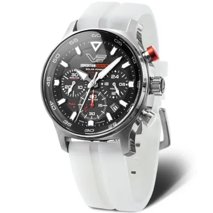 Vostok Europe South Pole Solar VR42-592A761 - biały zegarek męski 200m
